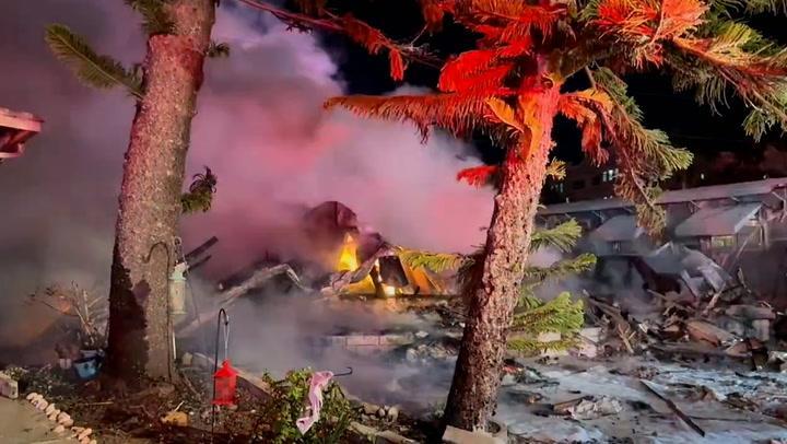 VIDEO Avion prăbuşit peste case în Florida. 3 morţi